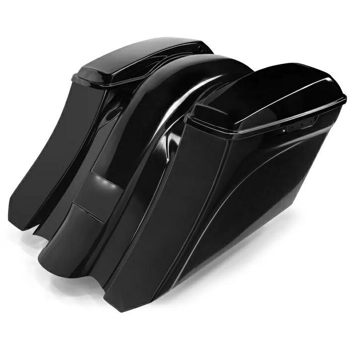 2014以降ツーリング 7インチエクステンドサドルバッグ、リッド、フェンダー、サイドカバーキット4