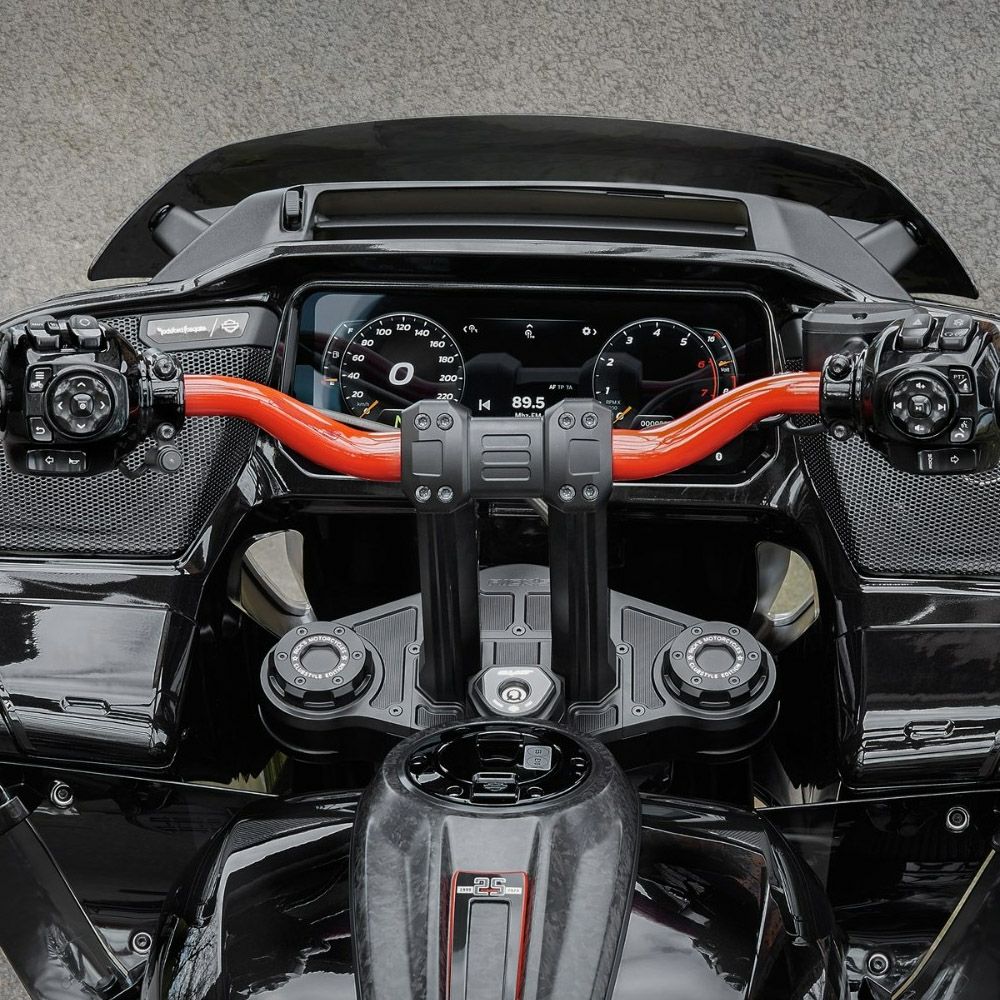 2024以降 ロードグライド クラブスタイル 8.5インチライザー/トリプルツリーカバーキット