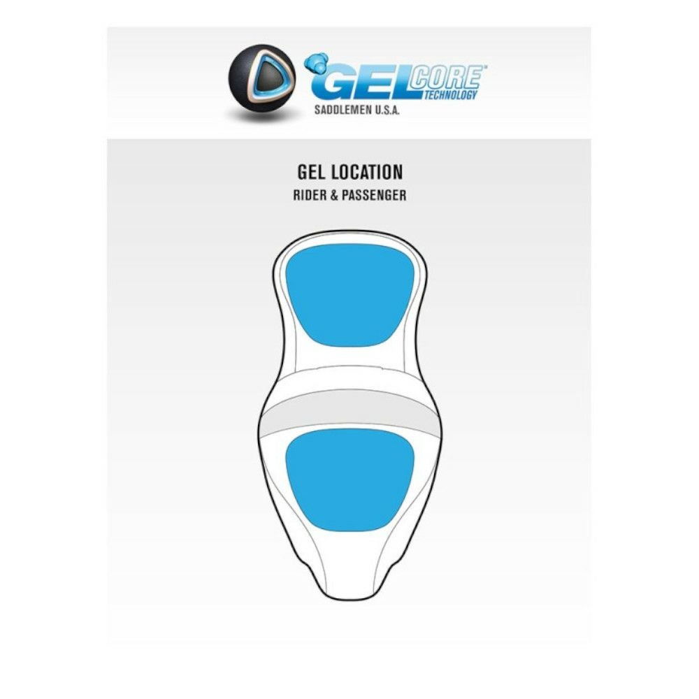 サドルマン エクステンドリーチ ロードソファシート ハニカムステッチ/シルバー