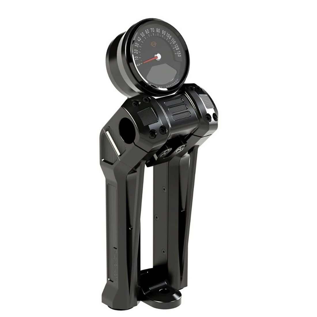 M8 ローライダーS クラブスタイル メーターマウント付 8.5インチプルバックライザー4