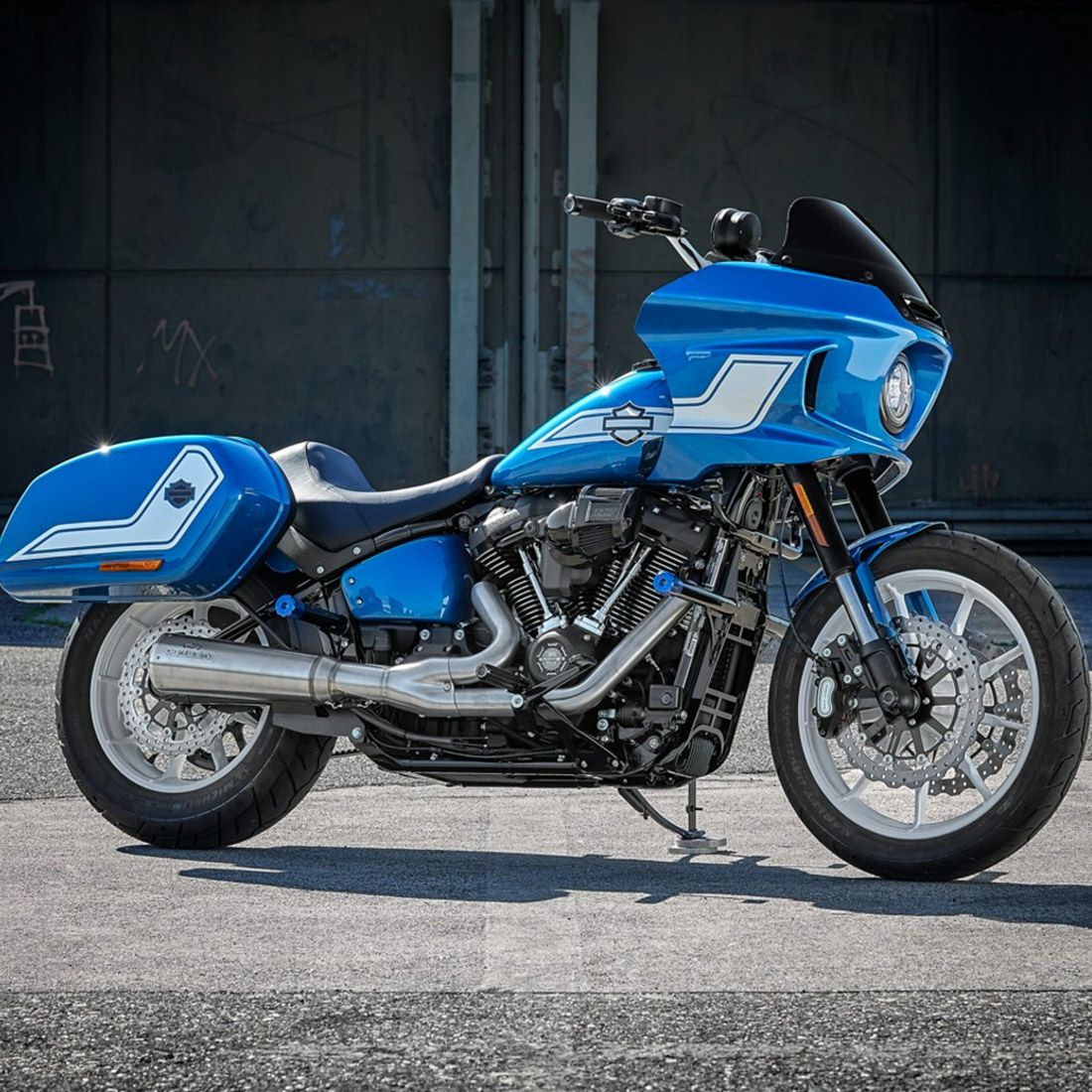 M8 ローライダーS クラブスタイル メーターマウント付 11.5インチプルバックライザー8