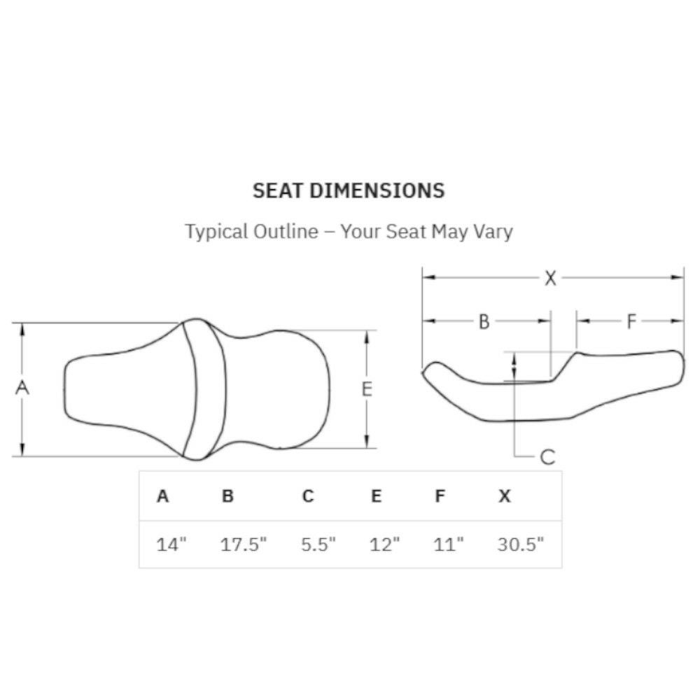 サドルマン エクステンドリーチ ロードソファシート バックレスト付 ハニカムステッチ/ホワイト