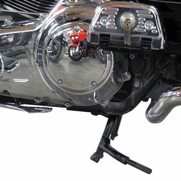 2009以降ツーリング センターキックスタンド ブラック ドラッグスペシャリティーズ