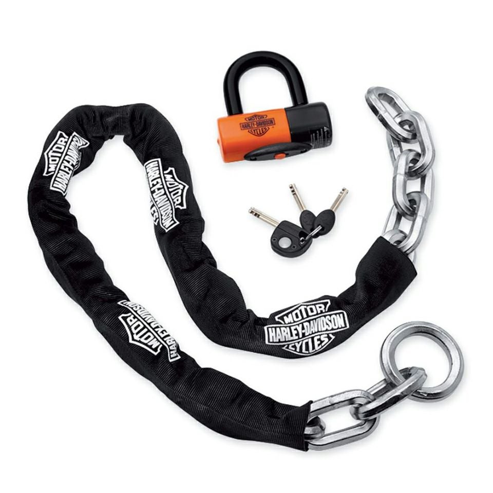 ハーレー用チェーン付ロック|ハーレーパーツ専門店 HDパーツ