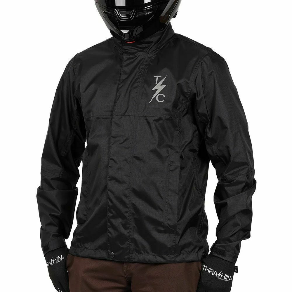M】廃盤 THRASHINSUPPLY スラッシンサプライ ブラック パーカー Thrashin Supply Co. Roller Pull-Over Hoodie - Black