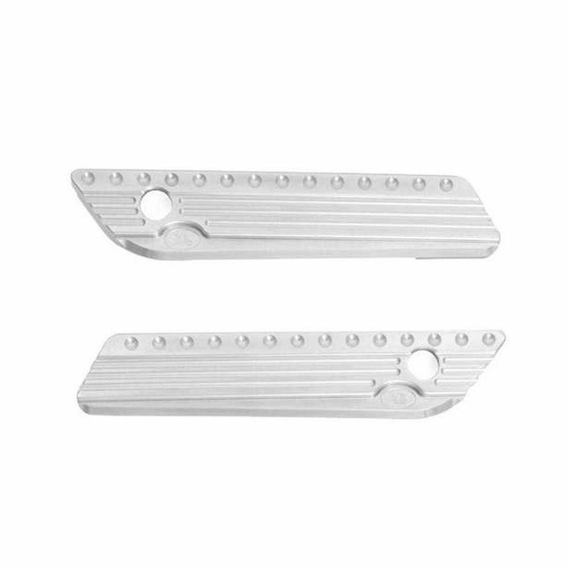 2014年以降 ツーリング サドルバックヒンジカバー アルミポリッシュ仕上げ KEN'S FACTOR 