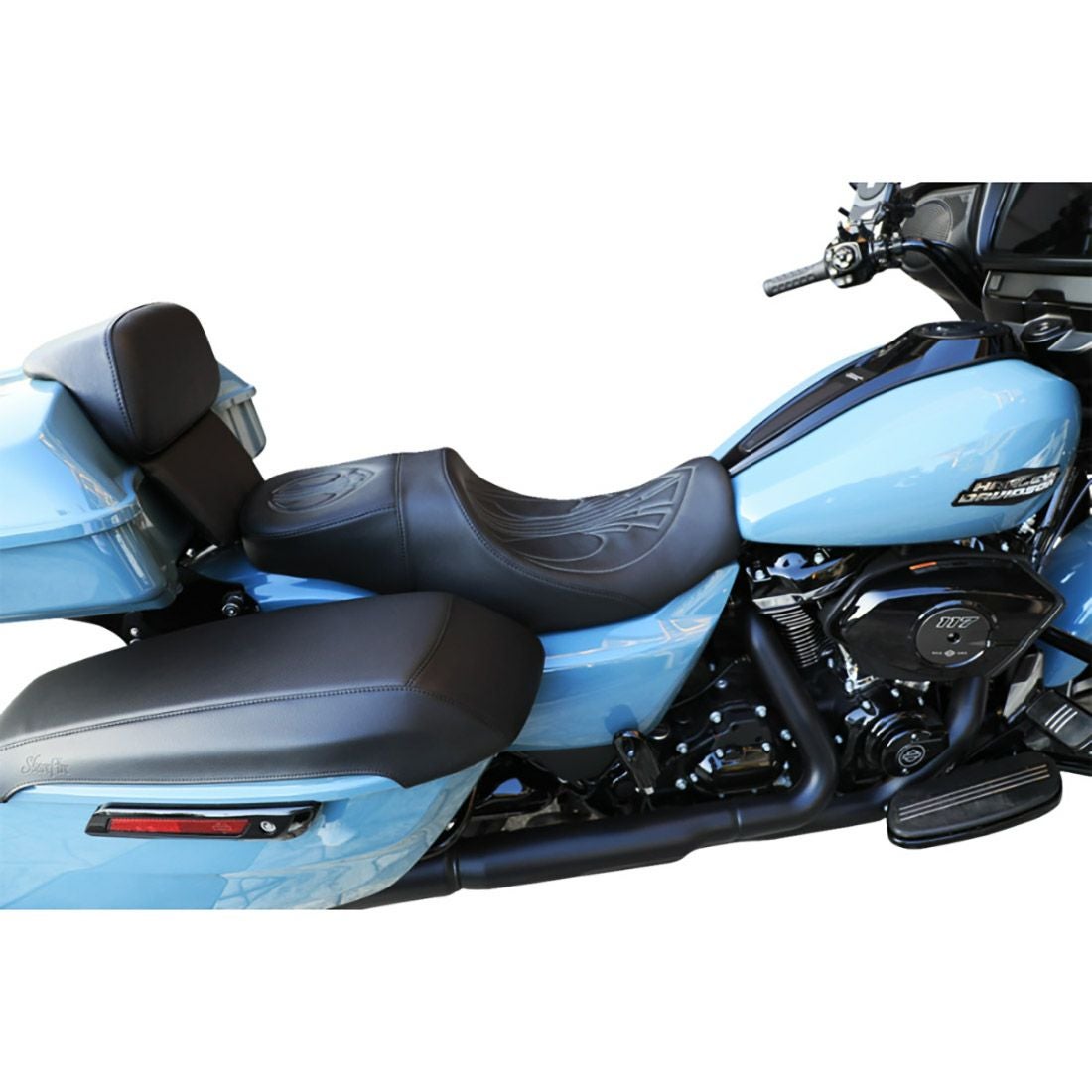 2024以降 ツーリング エアホーク ウィークデイ ツーアップシート (グレーステッチ)1