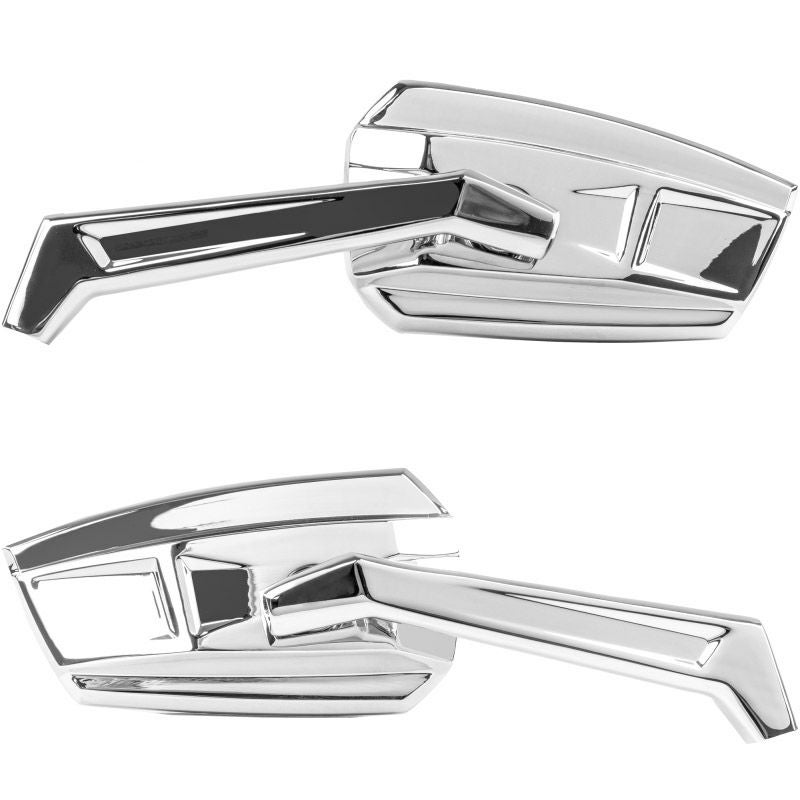 クリアキン ファントムミラー グロスブラック 左右セット |ハーレー