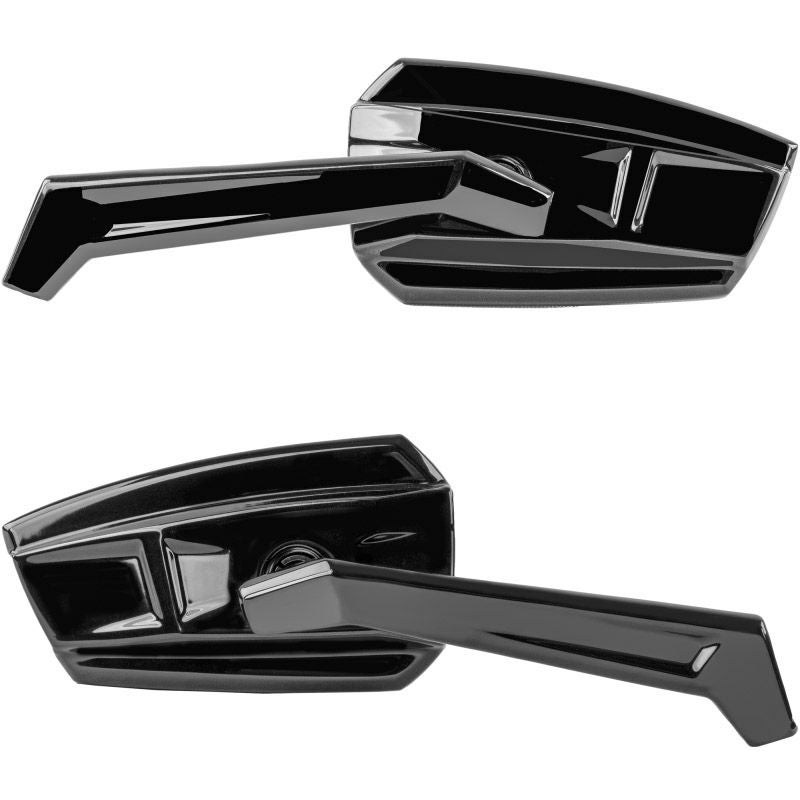 ハーレー エニグマ ミラーセット (グロスブラック)