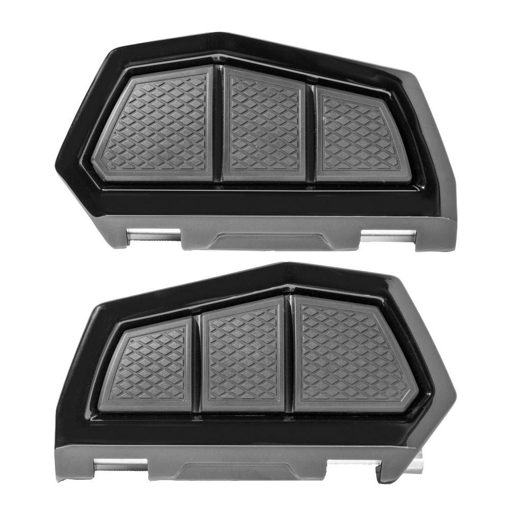  ツーリング、ソフテイル エニグマ パッセンジャーフットボード (グロスブラック)