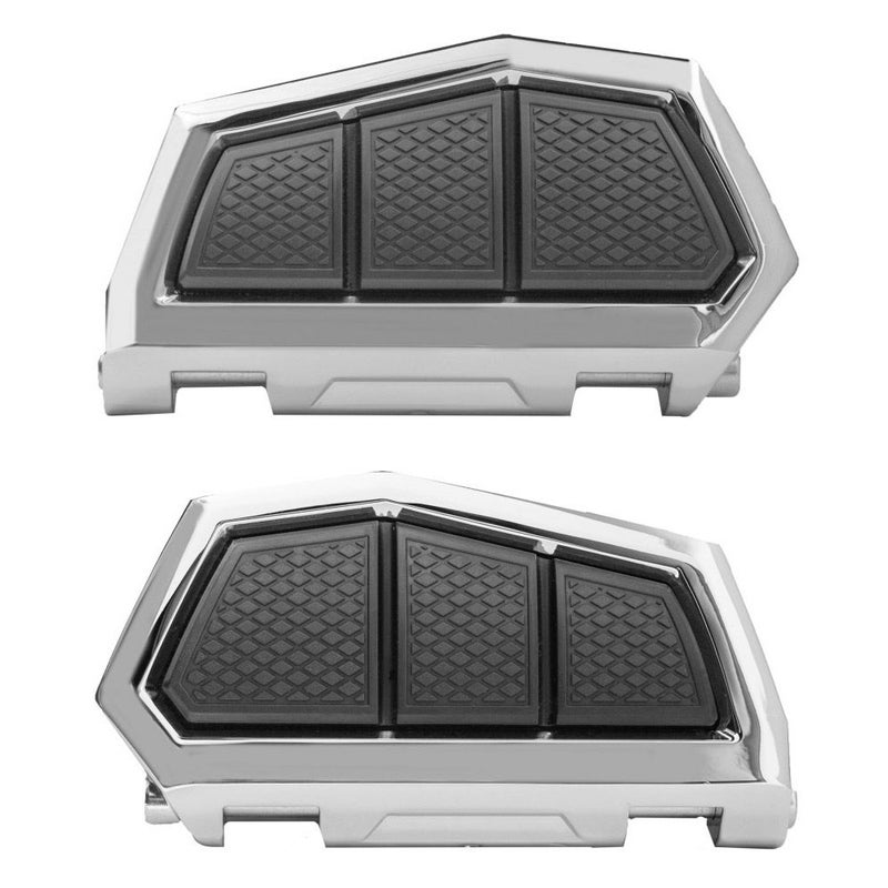 ツーリング、ソフテイル エニグマ パッセンジャーフットボード (クローム)