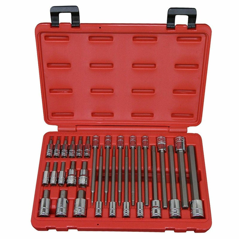 ロング ヘックス ビットソケット 28ピース Genius Tools（ジーニアスツールズ）