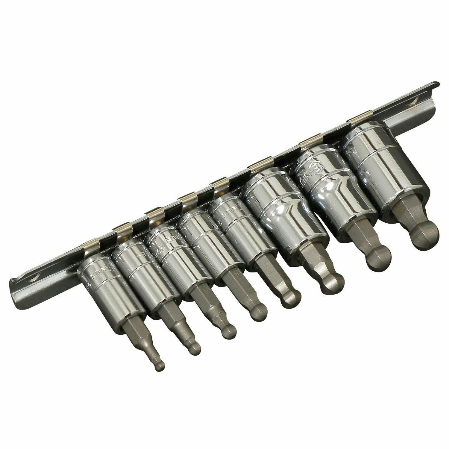 ヘックス ボールポイント ビットソケットセット 8ピース Genius Tools