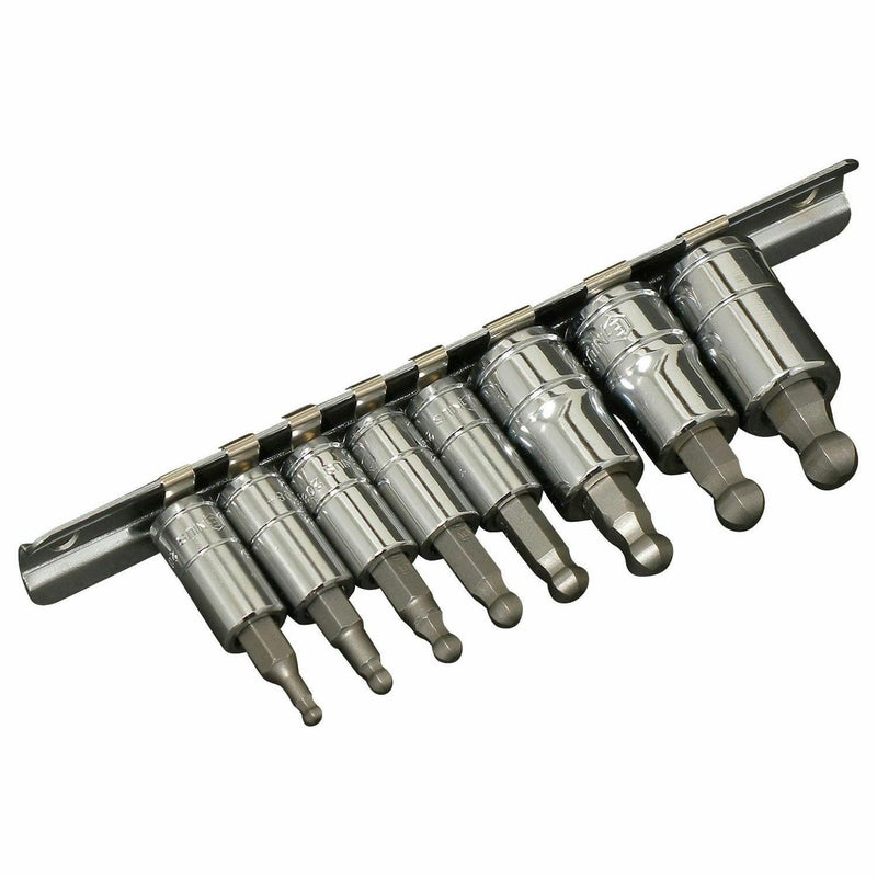 ヘックス ボールポイント ビットソケットセット 8ピース Genius Tools（ジーニアスツールズ）