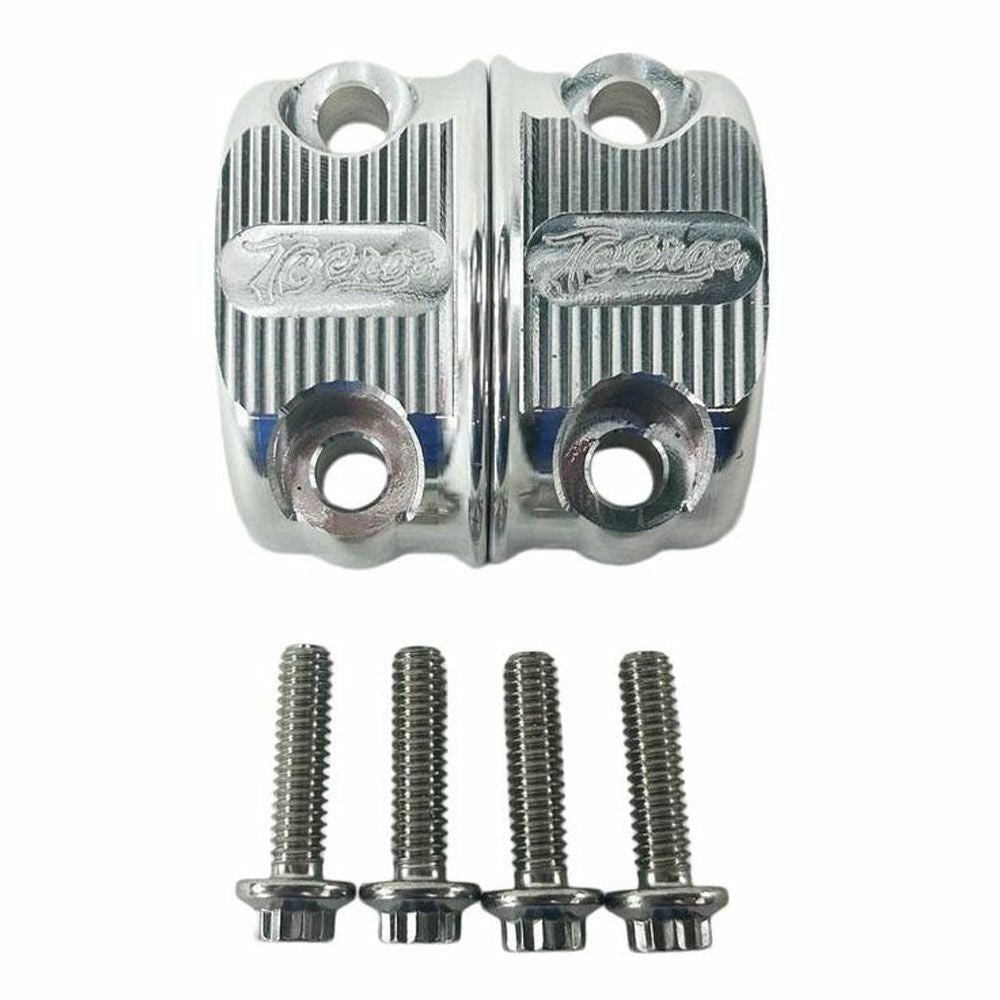  クラッチ/ブレーキ パーチクランプ アルミシルバー TC Bros 