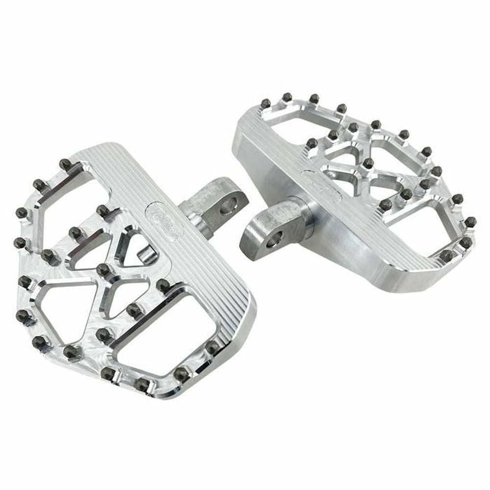  プロシリーズ MXスタイル ミニフロアボード アルミシルバー TC Bros 