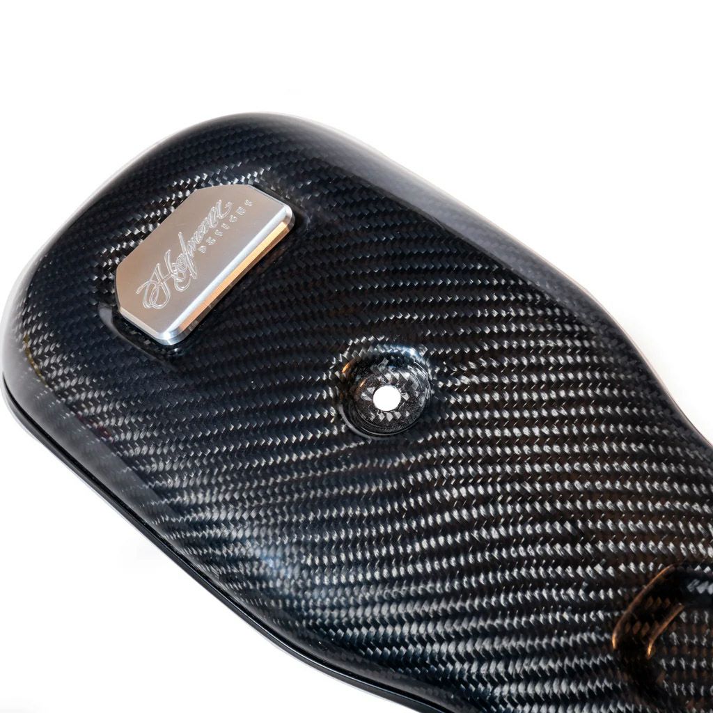 ローライダーS/ST カーボンファイバータンクダッシュ (ビレットロゴ付き)1