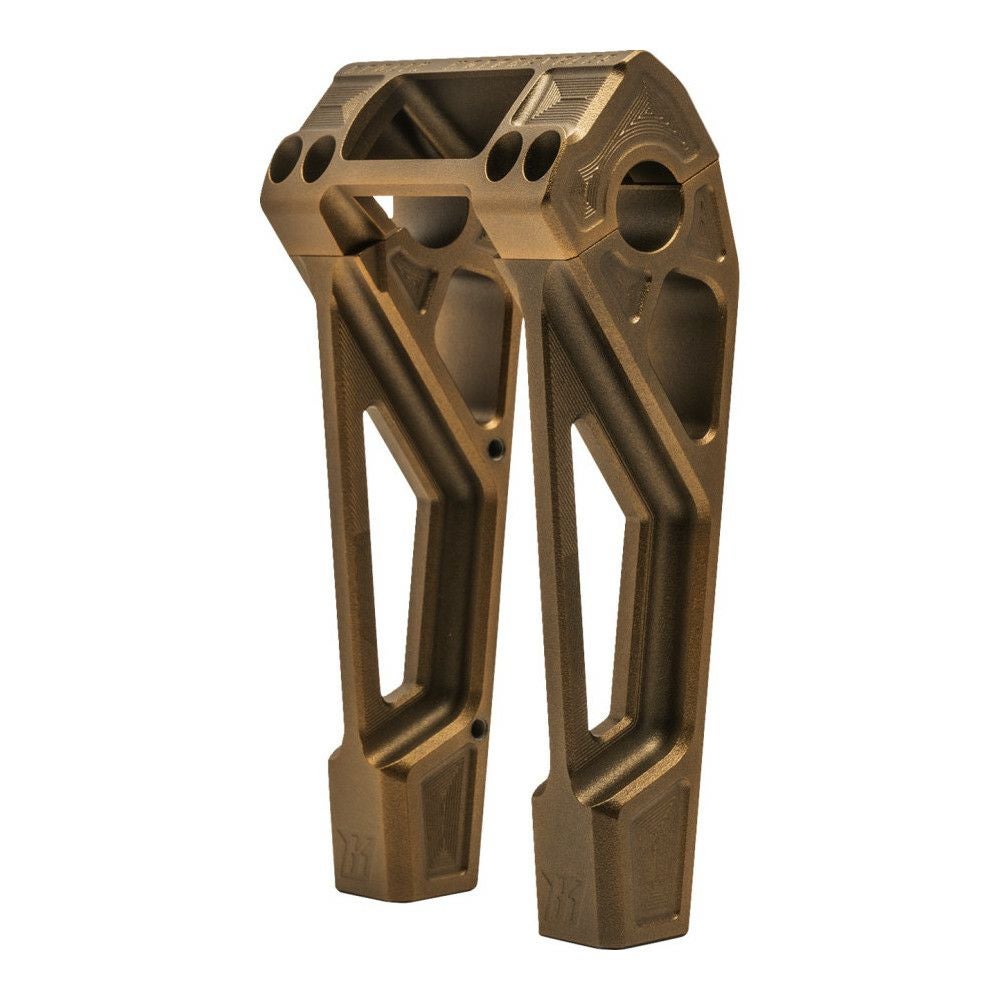 ハーレー M8ソフテイル ファストバックライザー(デジタルメーター用) 8インチ ブロンズ KODLIN