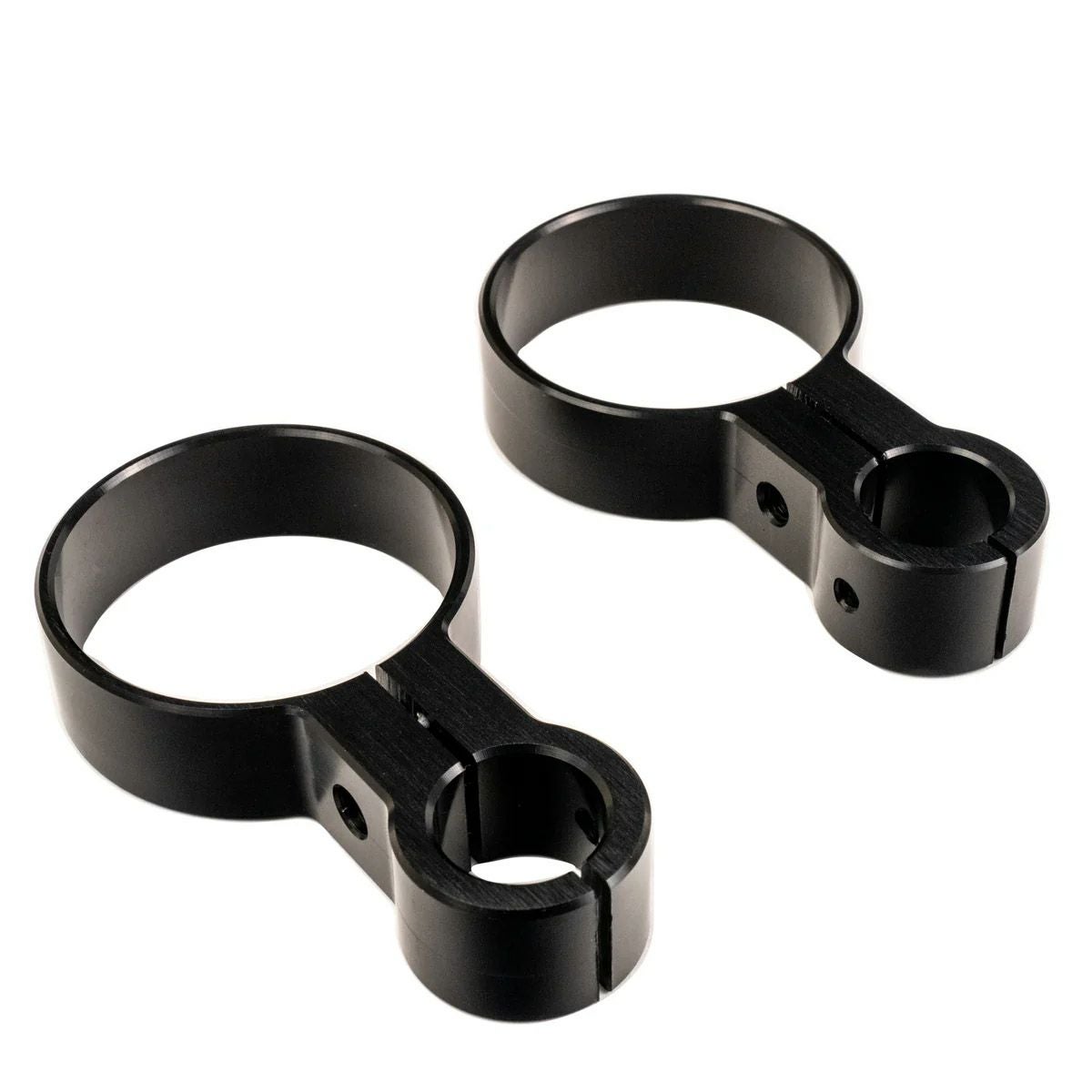 2009以降 ツーリング リアショックリザーバータンク ブラケット (ブラック)2