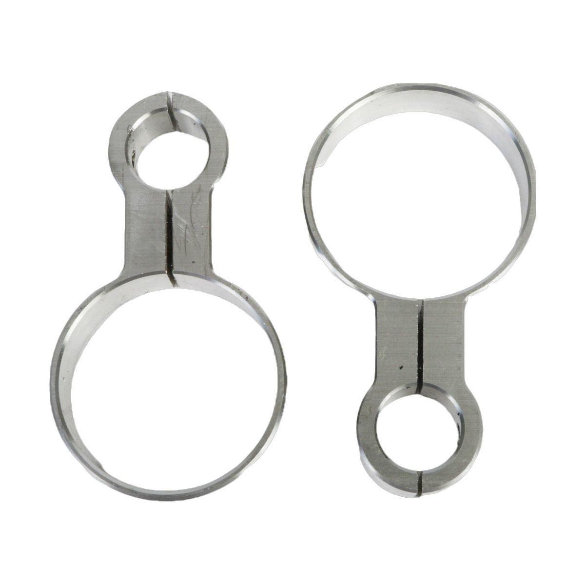 2009以降 ツーリング リアショックリザーバータンク ブラケット (シルバー)1