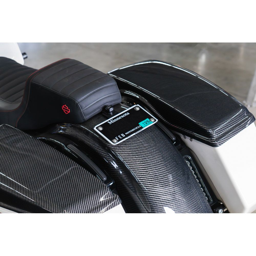 ハーレー レイダウン ナンバーブラケット1