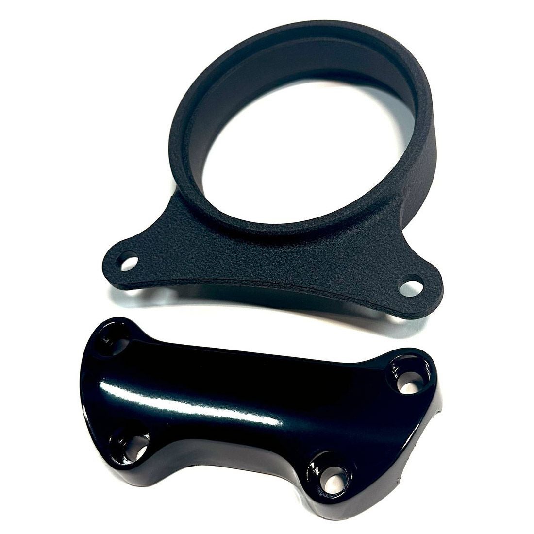 2022以降 ローライダーS メーターマウントブラケット/トップクランプセット (リンクルブラック/グロスブラック)2