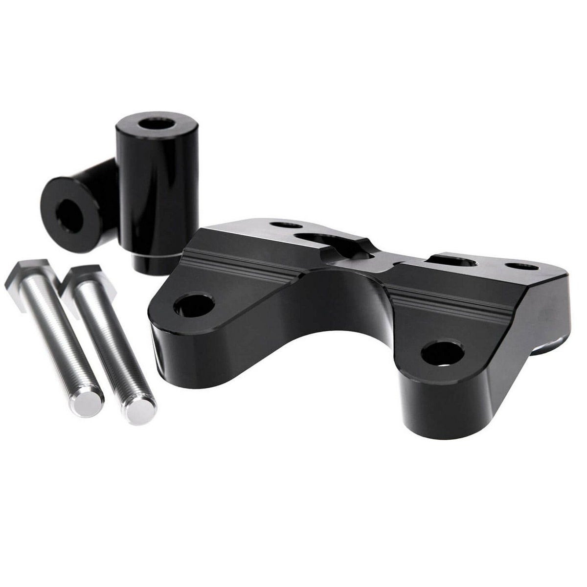 2024以降 ストリートグライド ベローシ プルバックプレート (ブラック)