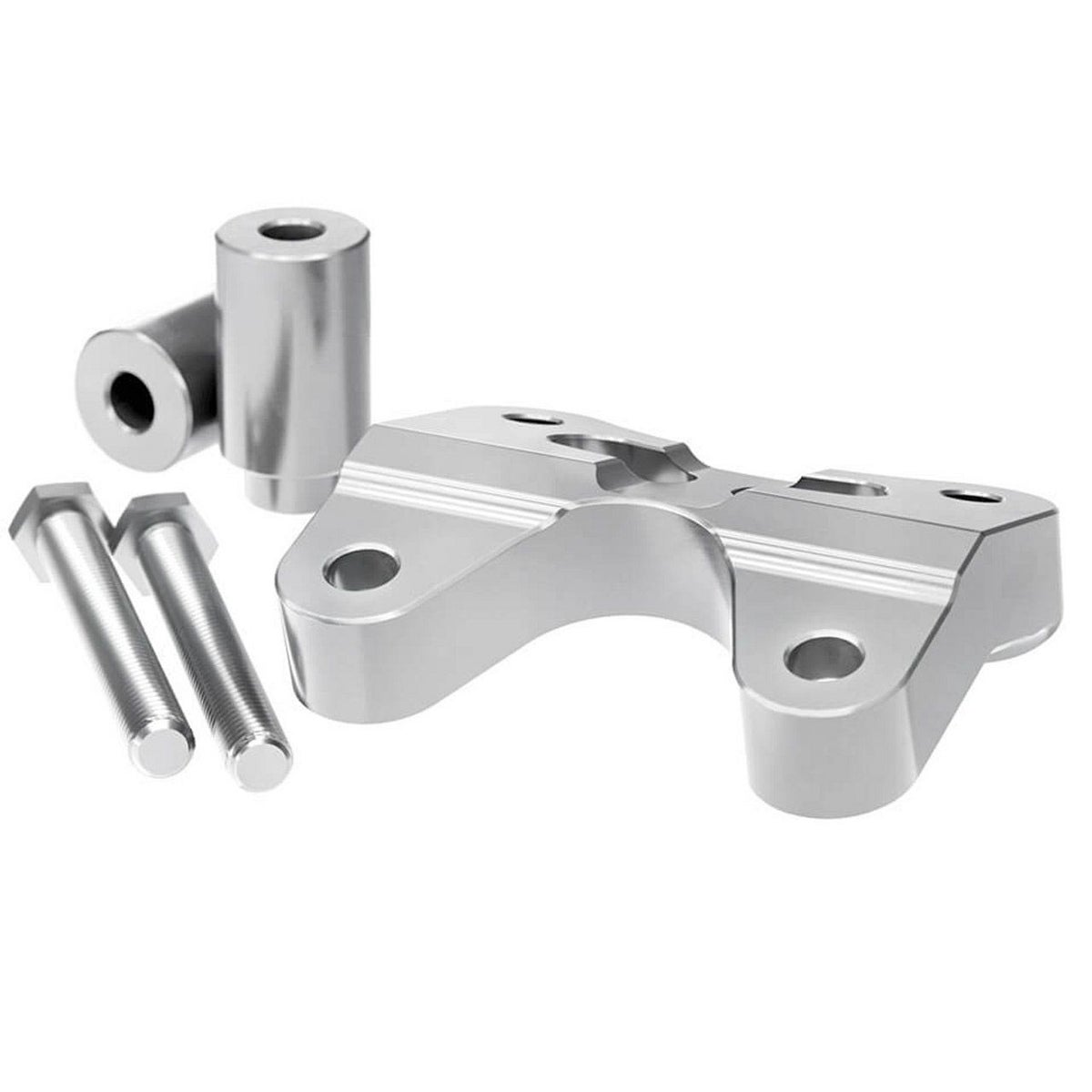 2024以降 ストリートグライド ベローシ プルバックプレート (シルバー)1