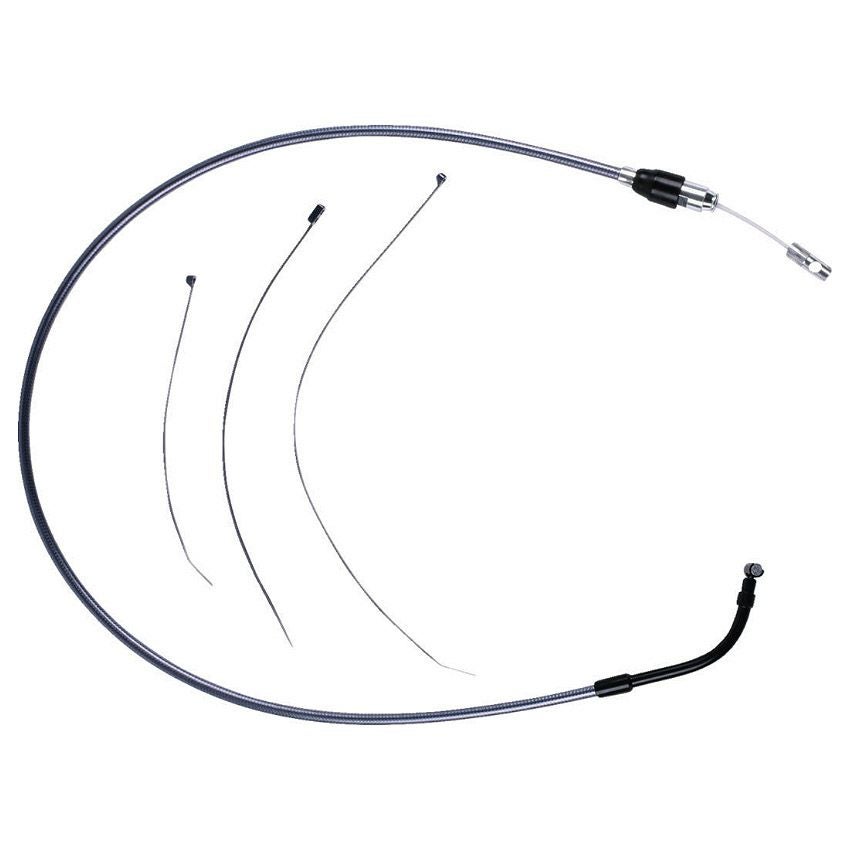 2024以降 ロードグライド アッパークラッチケーブル 41-1/4インチ (ブラックパール)
