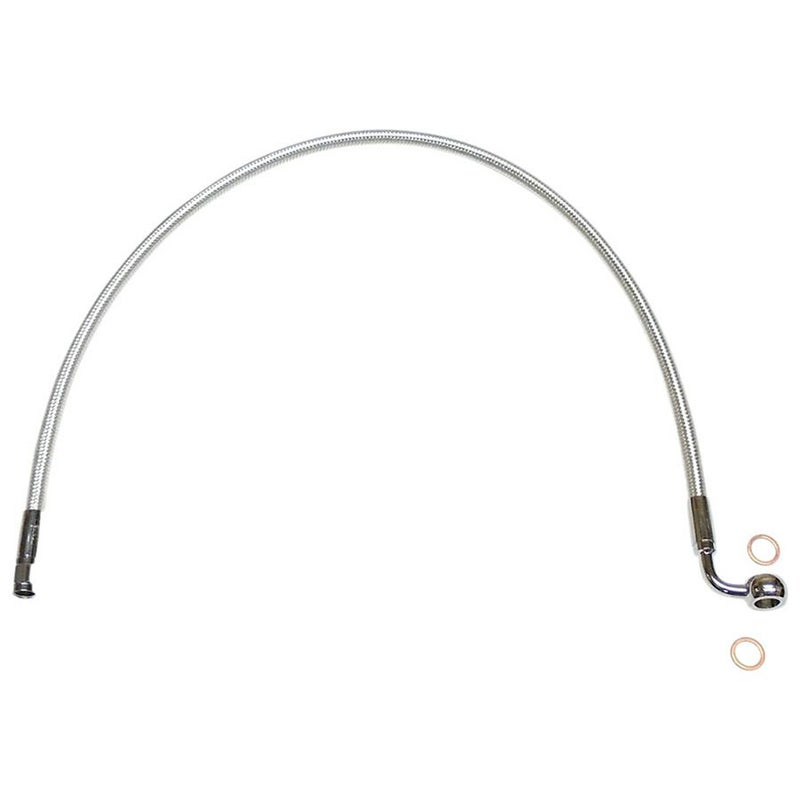 2024以降 ロードグライド アッパー・ブレーキライン 21インチ (スターリングクロマイト)