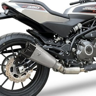 IXIL IXRACE X350 スリップオンマフラー M9 ヘキサゴン デュアルエンド 