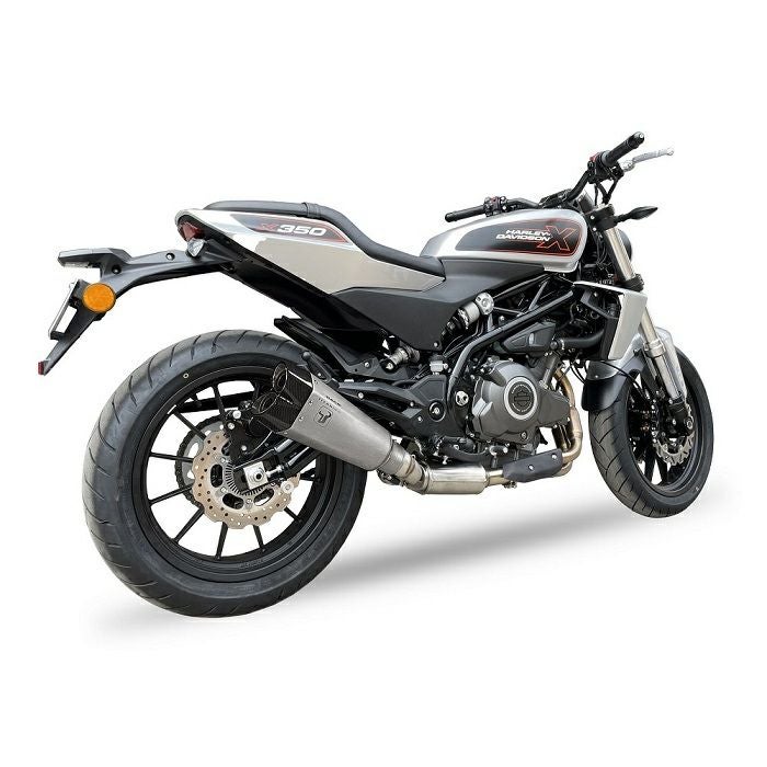 IXIL X350 チタン製 スリップオンマフラー M10 ヘキサゴン デュアルエンド