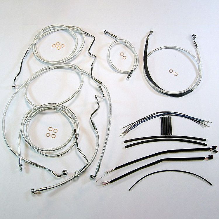  2015 ロードグライド ハンドルバーインストールキット 12～14インチ用 (スターリングクロマイト)