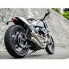 2014～2021 スポーツスター FTツインハンマー エキゾーストマフラー ヘアライン仕上げ GLEAMING WORKS 