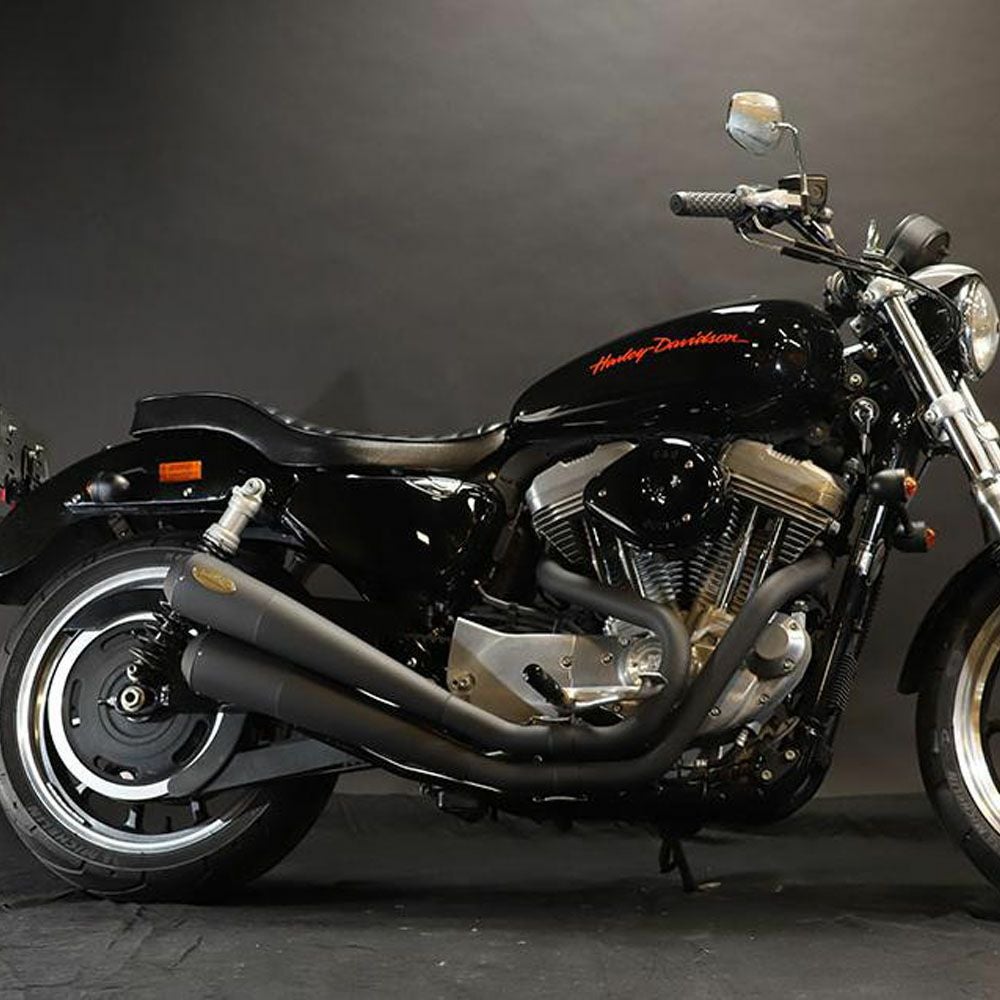  2004～2006 スポーツスター FTツインハンマー エキゾーストマフラー ブラック GLEAMING WORKS 