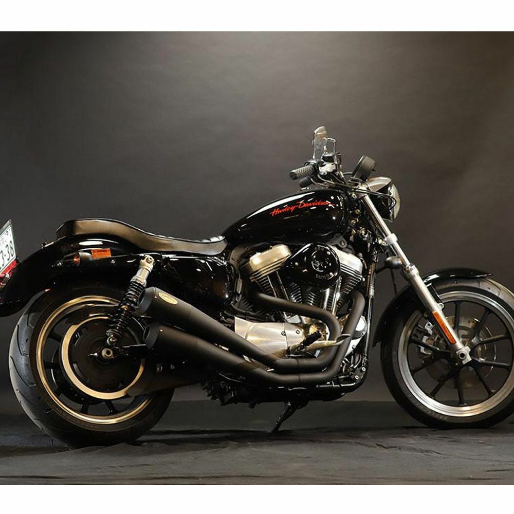  2004～2006 スポーツスター FTツインハンマー エキゾーストマフラー ブラック GLEAMING WORKS 
