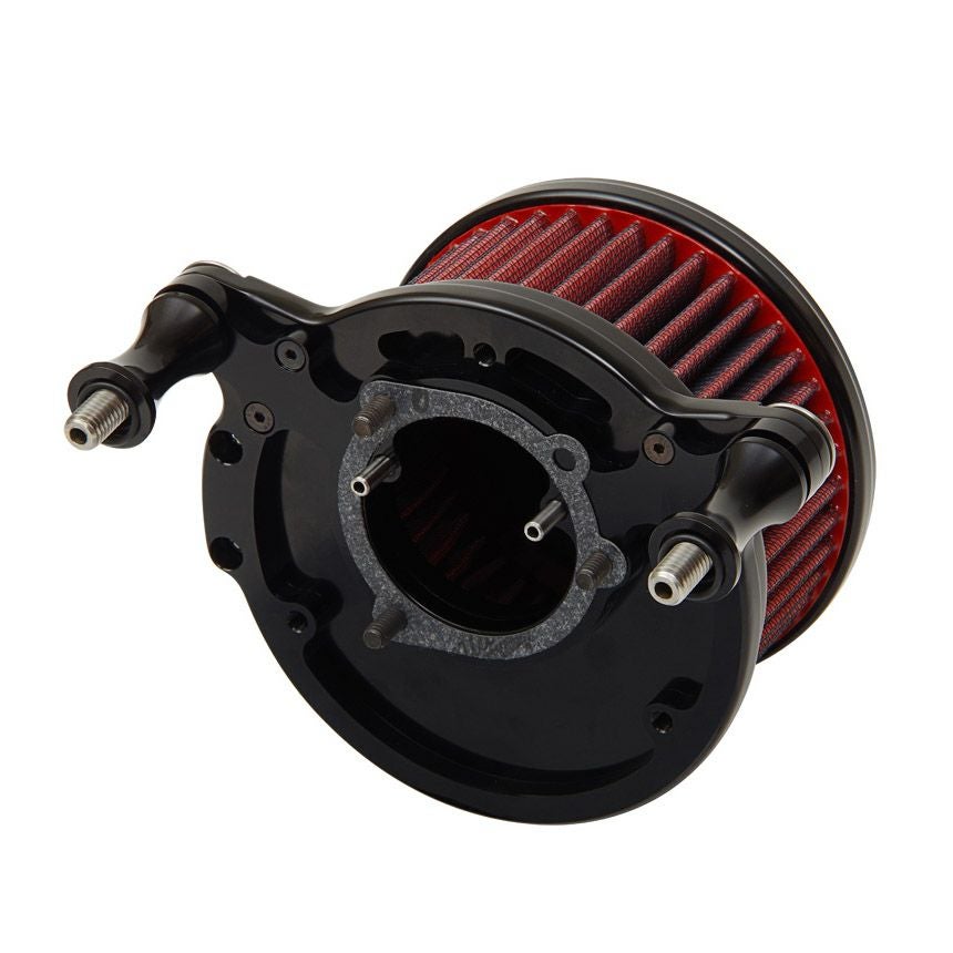 2018～2024 ソフテイル用 トゥオーノ・ハイフローエアクリーナー (マットブラック)3