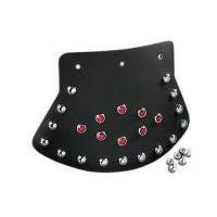 Drag Specialties マッドフラップ　スタッズ+ダイアモンドセンター　小-01