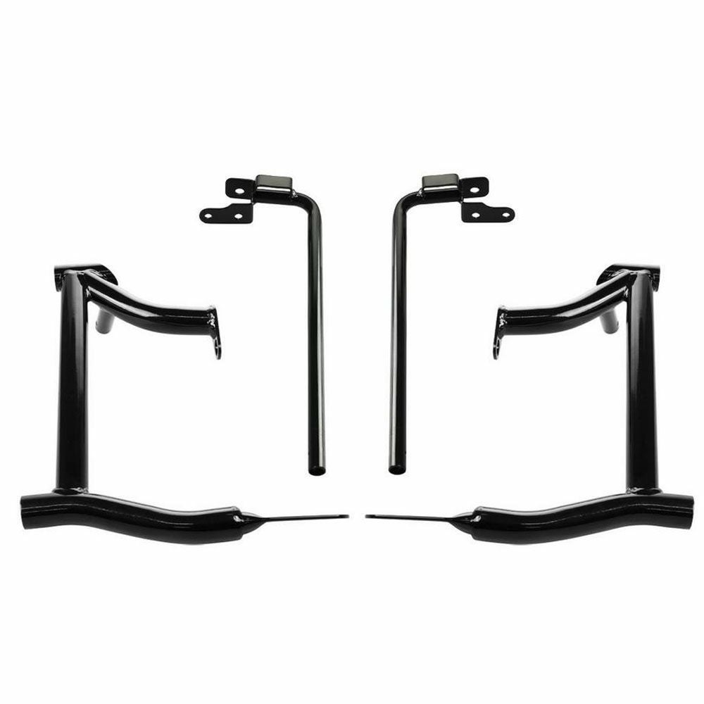  2014～2024 ツーリング ダブルバレル パフォーマンス サドルバッグガード ブラック Hog Workz