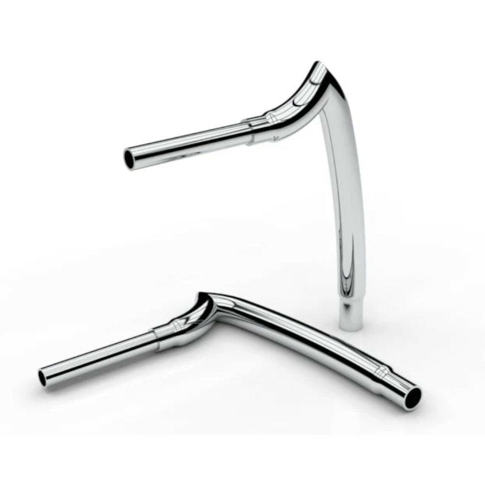 KST Kustoms SPEARHEAD 2023 CVO/2024 FLTRX 3ピース・ハンドルバー 14インチ ポリッシュ