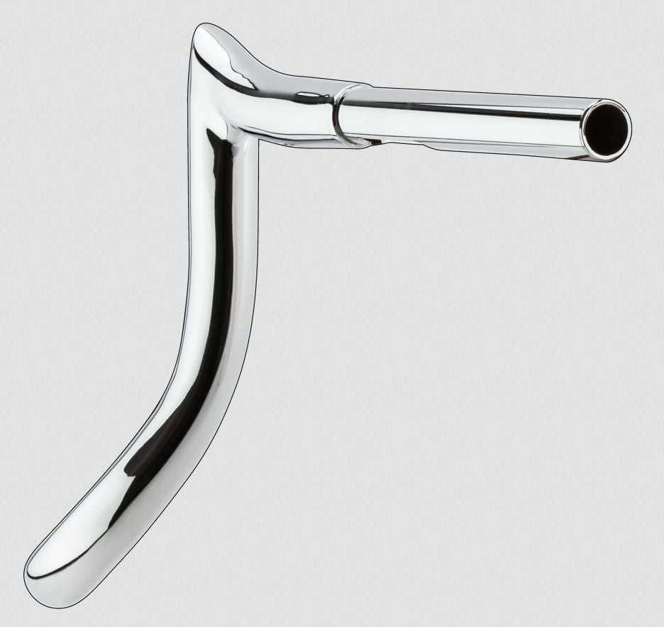 2024以降 ストリートグライド BAGGER プライム エイプハンドルバー クローム 16インチ LA Choppers 