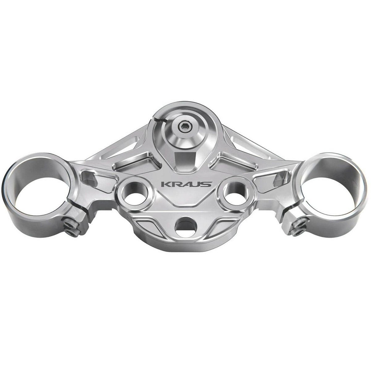 2023以降 CVOロードグライド/ST ウルフ ワン トップトリプルクランプ (シルバー)