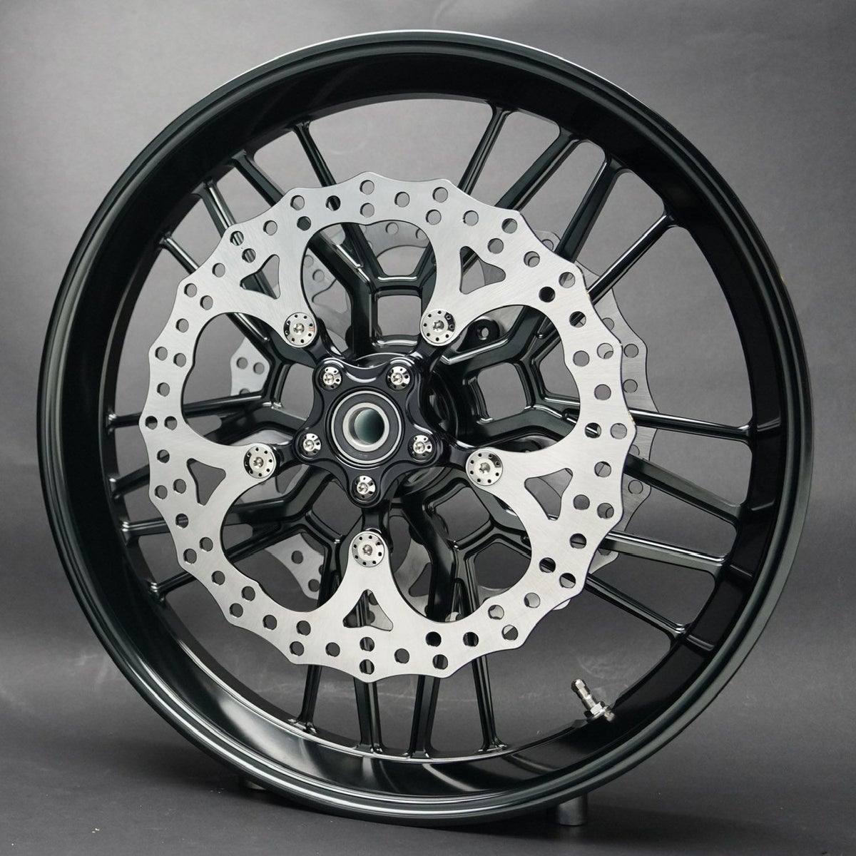 アレンネス スパイダー 320mm フロントブレーキローター (ブラック)