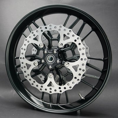 アレンネス スパイダー 320mm フロントブレーキローター (ブラック 
