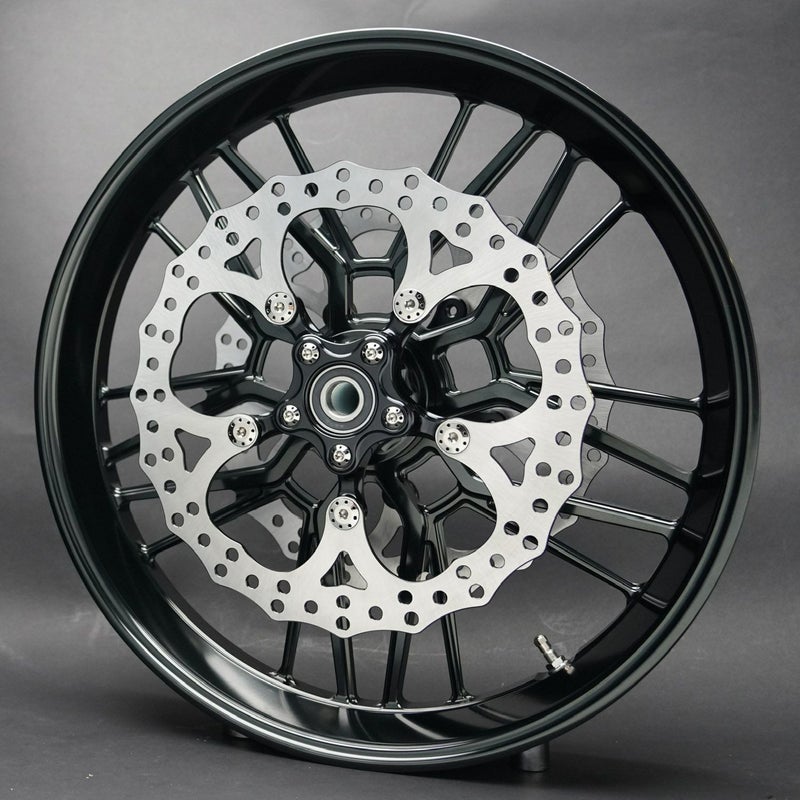 アレンネス スパイダー 320mm フロントブレーキローター (ブラック)