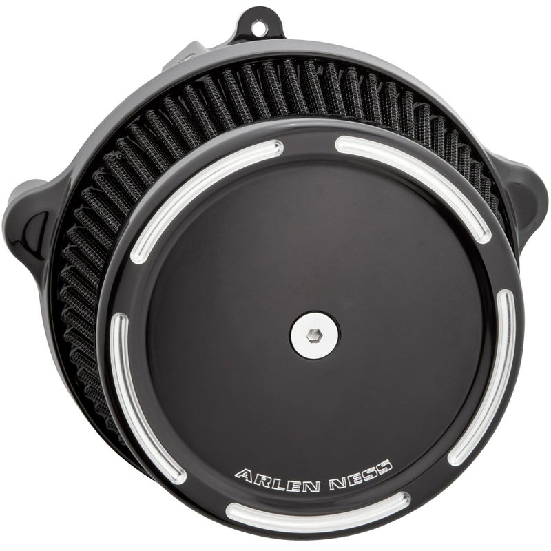 2024以降 ツーリング、2025以降 ソフテイル アレンネス ビッグサッカー ステージ1・エアクリーナー スロットトラックカバー (ブラック)1