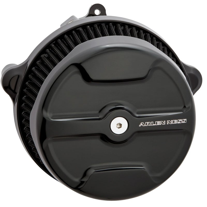 2024以降 ツーリング、2025以降 ソフテイル アレンネス ビッグサッカー ステージ1・エアクリーナー ナックルカバー (ブラック)