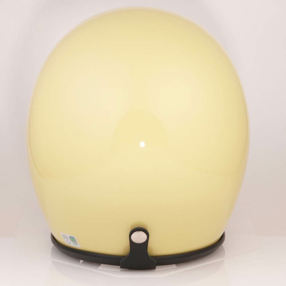 HM Genuine ジェットヘルメット ゴールドウッドイエロー 