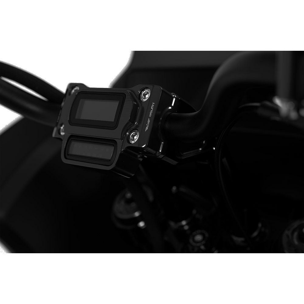  M8 ローライダーST、ストリートボブ、スタンダード カッシーノ 10インチ プルバックライザー (ブラック)2