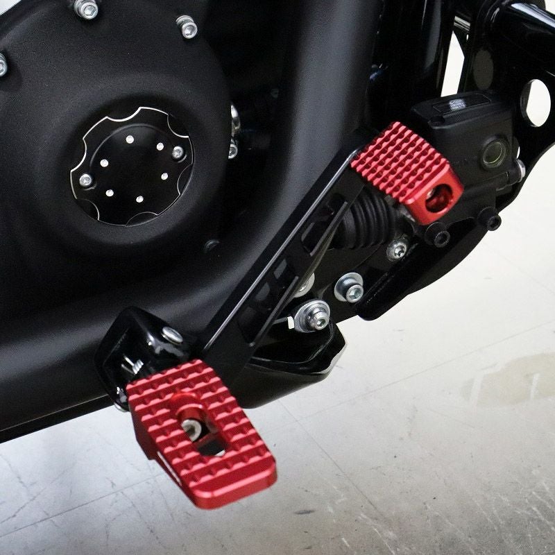 M8 ソフテイル リアブレーキレバーキットV2 Bタイプ (レッド) スピード